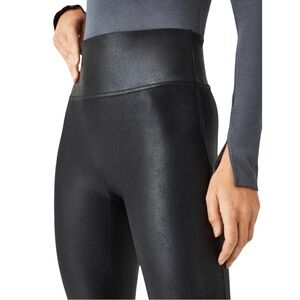 SPANX Faux Leather Leggings size XS